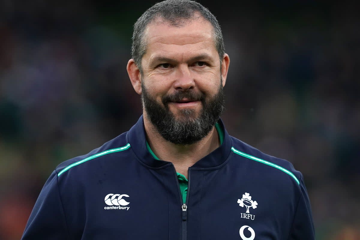 Andy Farrell has been touted as a future British and Irish Lions head coach (Brian Lawless/PA) (PA Wire)