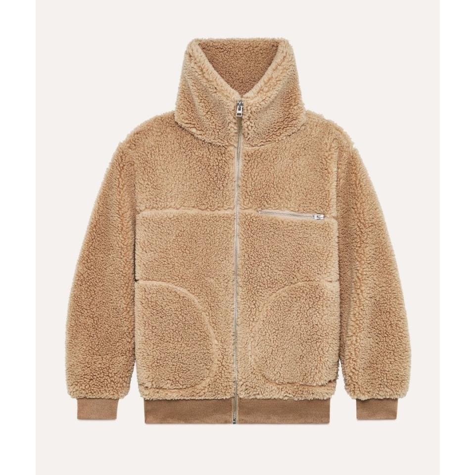 <a href="https://www.instagram.com/explore/tags/teddycoat/" target="_blank" rel="noopener noreferrer">Teddy coats</a> and jackets &mdash; fleece outerwear that looks like your favorite teddy bear &mdash;&nbsp;<a href="https://www.thecut.com/2018/11/teddy-coat-trend-investigation.html" target="_blank" rel="noopener noreferrer">have been everywhere</a> this season, including on <a href="https://www.vogue.com/article/max-mara-celeb-approved-teddy-coat" target="_blank" rel="noopener noreferrer">Kim Kardashian</a>, Heidi Klum and Hailey Bieber.&nbsp;<br /><br /><strong><a href="https://www.aritzia.com/us/en/product/the--teddy-jacket/69796.html" target="_blank" rel="noopener noreferrer">Get this Wilfred teddy jacket for $170.20 (sale price as of publish&nbsp;date)</a>.</strong>