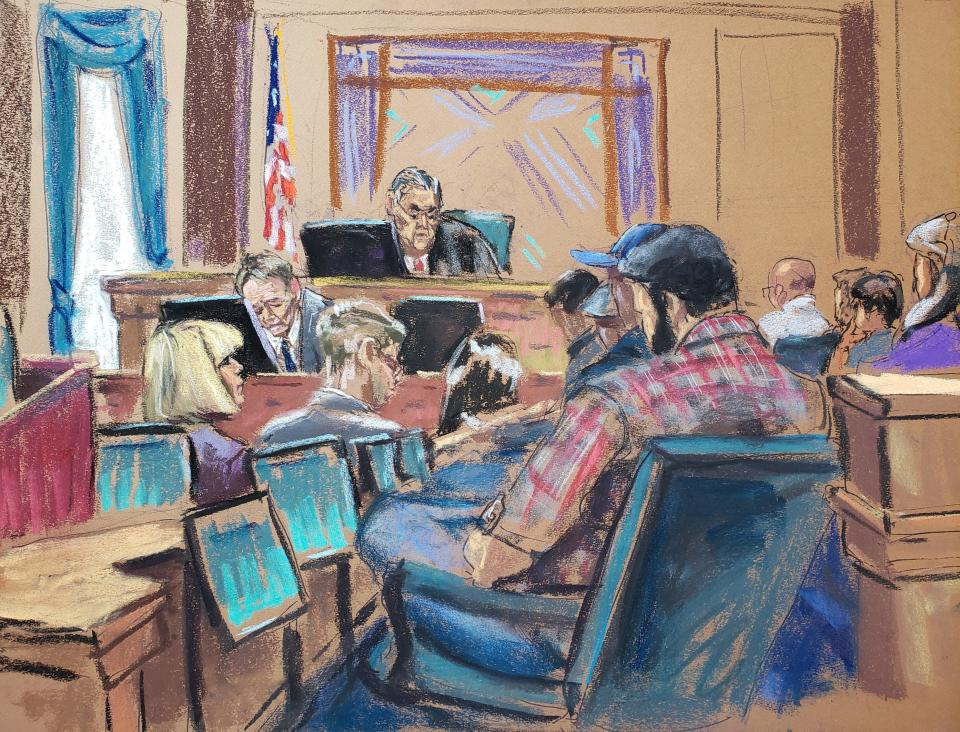 trump carroll jury illustration