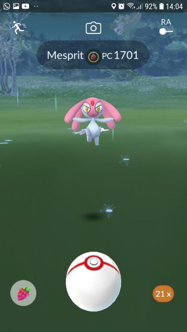 Just encountered it 5mins ago, I know Shiny are rare but how rare is this?  : r/pokemongo