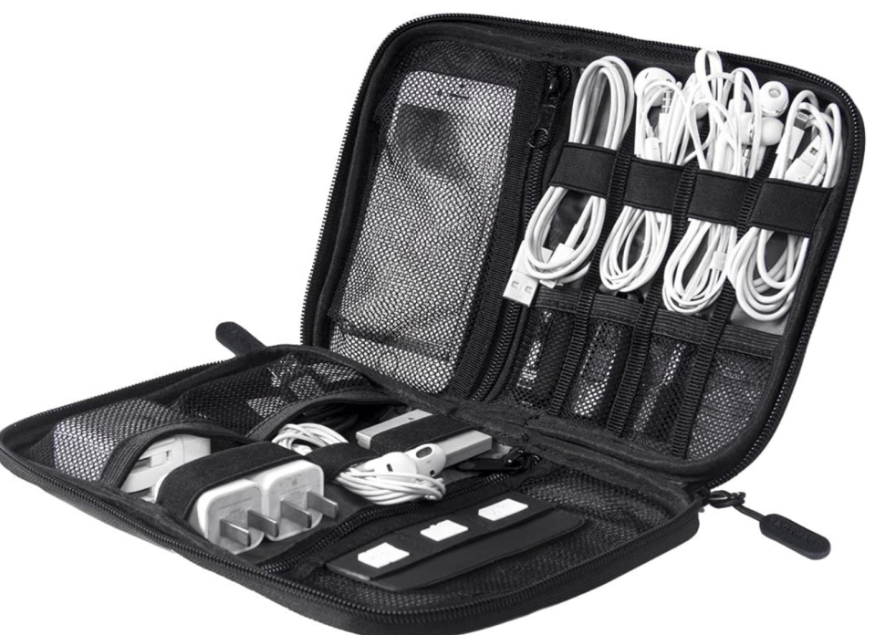 BAGSMART Electronic Organizer Small Travel Cable Organizer Bag