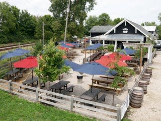 Nocterra Brewing has a more than 3,000-square foot beer garden for customers to enjoy with their drinks.