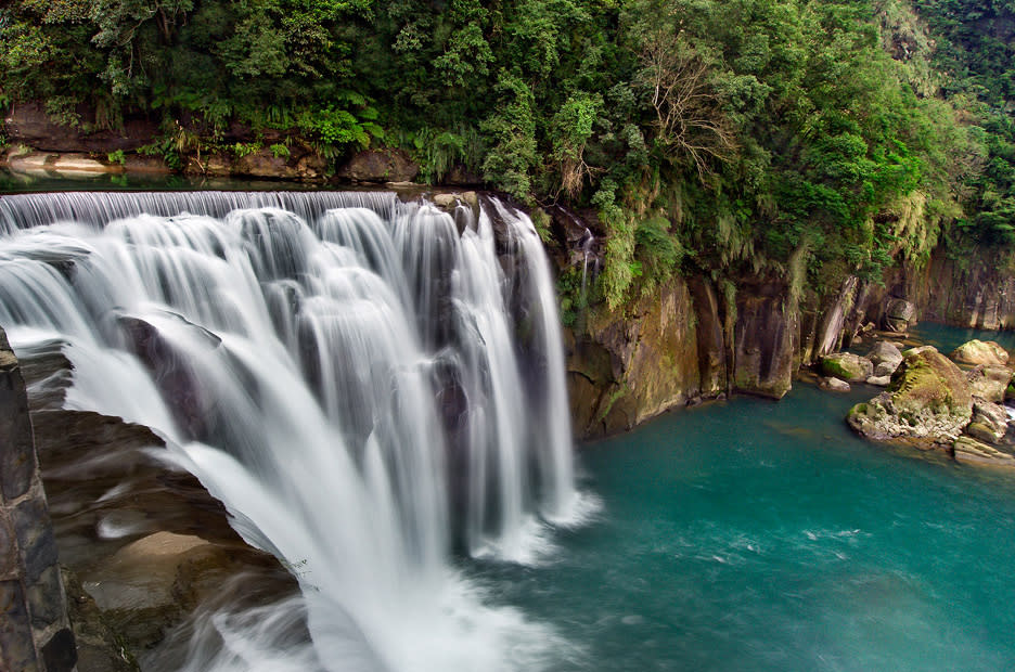 十分瀑布不僅是全台最大幕簾式瀑布，也被譽為台版尼加拉瓜瀑布。圖/觀光局