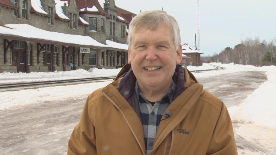 McAdam Mayor Ken Stannix says the village's population has grown by about 100 people in the past four years.