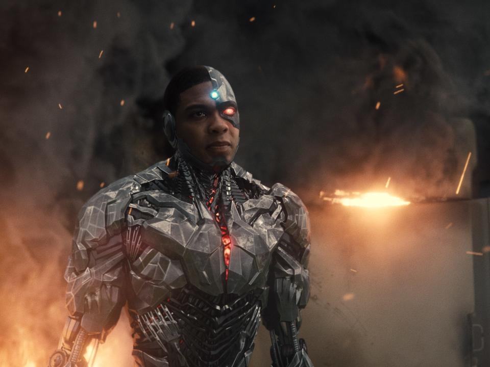 Ray Fisher in Zack Snyder's Justice League, 2021.