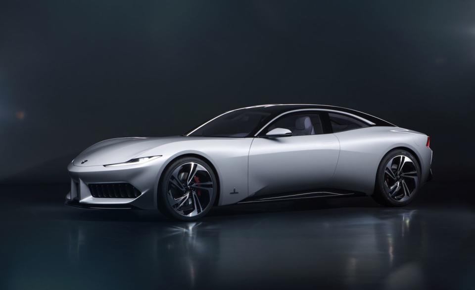 <p>Wanxiang Group, new owner of the former Fisker Automotive, now uses Karma as the brand name. This is its Pininfarina-designed concept.</p>