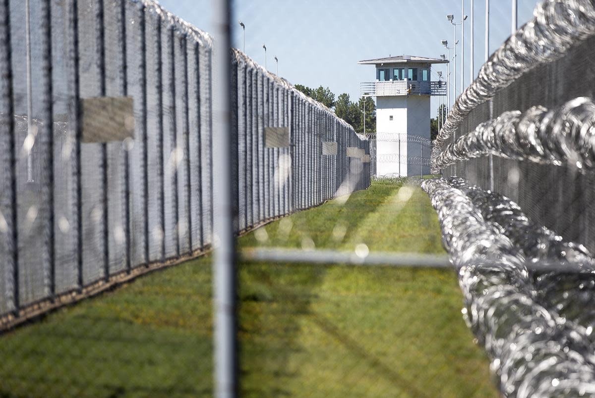 The Beto Unit prison, operated by the Texas Department of Criminal Justice in Tennessee Colony.