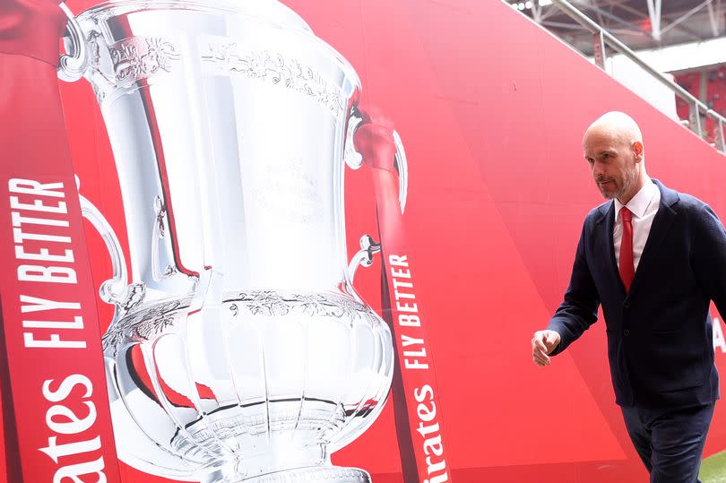 The pressure was on Erik ten Hag after Manchester United's FA Cup semi-final