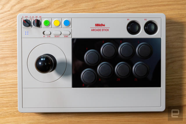 8BitDo Arcade Stick review -- A feature-packed fight stick for Switch