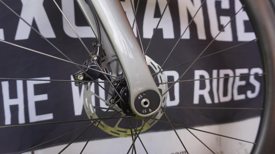 Berria's Belador All Road 8 features a flip chip on the fork