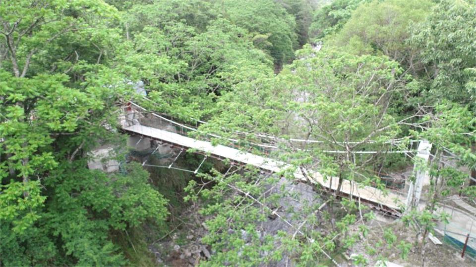 武陵農場京華吊橋榮獲公共工程類金質獎。（圖／武陵農場提供）