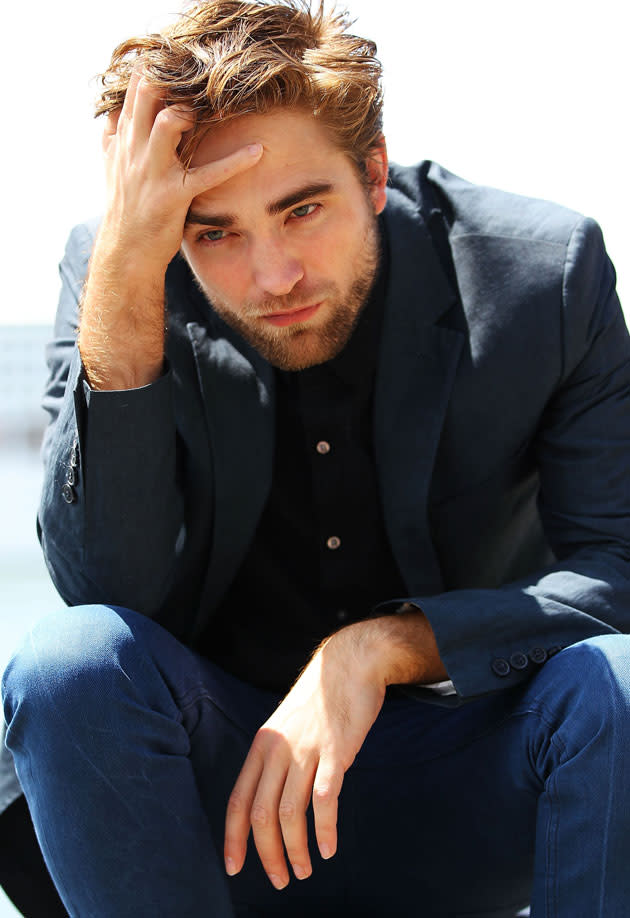 Twilight: Breaking Dawn Part 2: Robert Pattinson pulls his best sexy pose in Australia. Copyright [Getty]