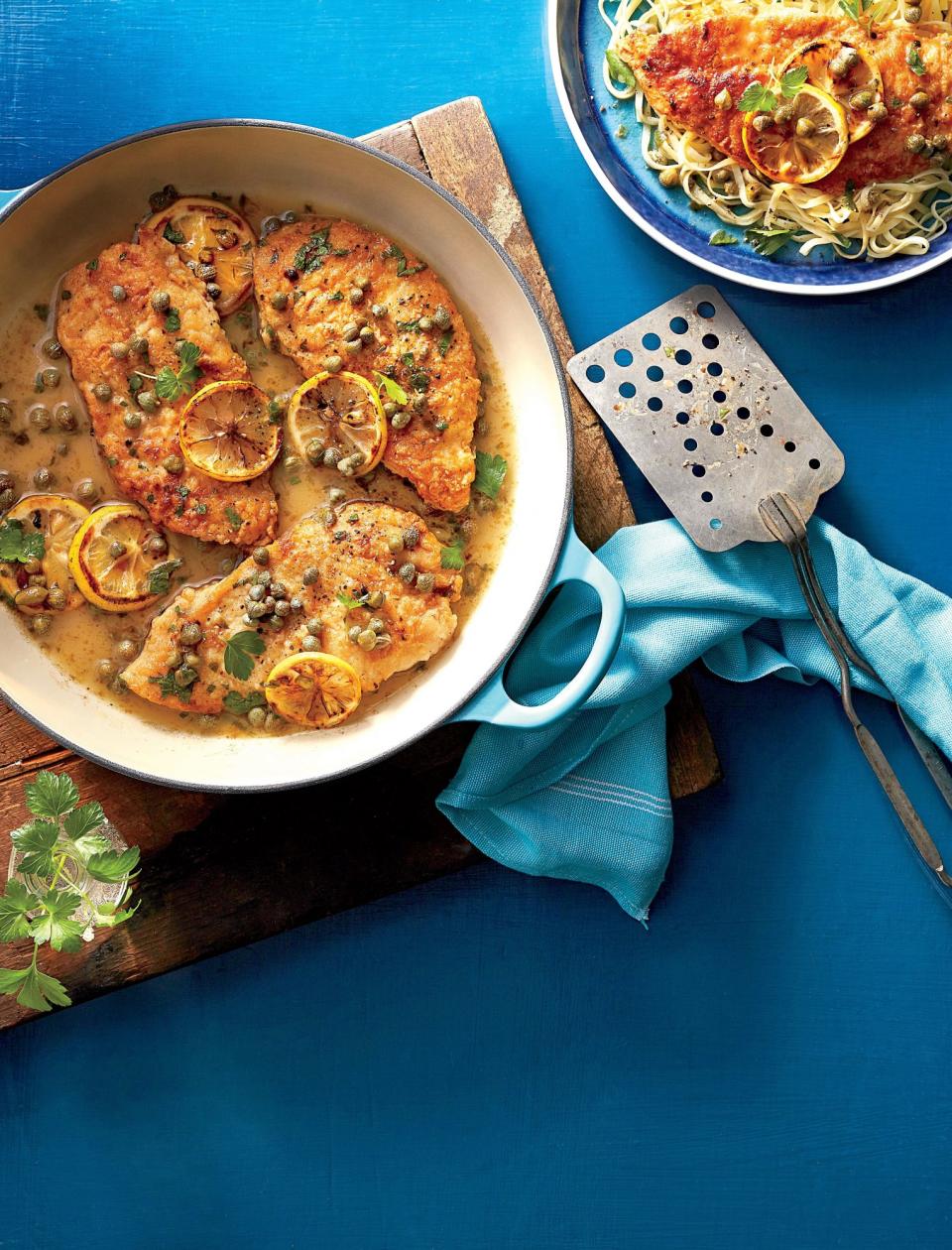 Cast-Iron Chicken Piccata