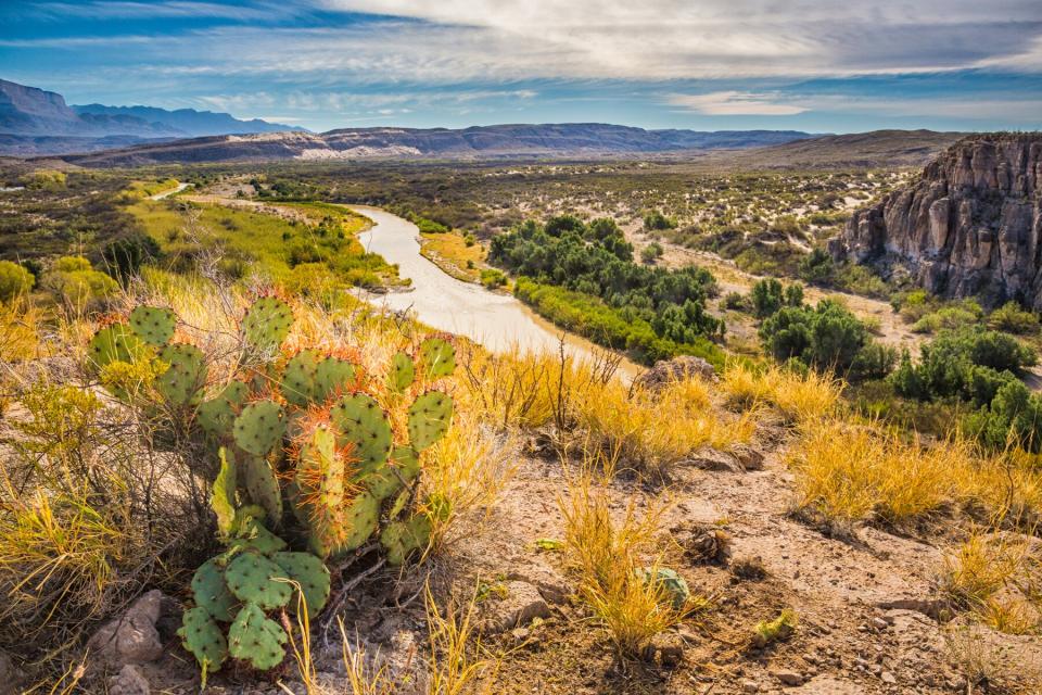 View of Rio Grande from Castelon