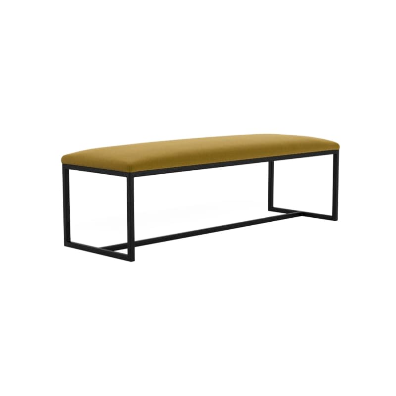 Fritz Metal Framed Upholstered Bench