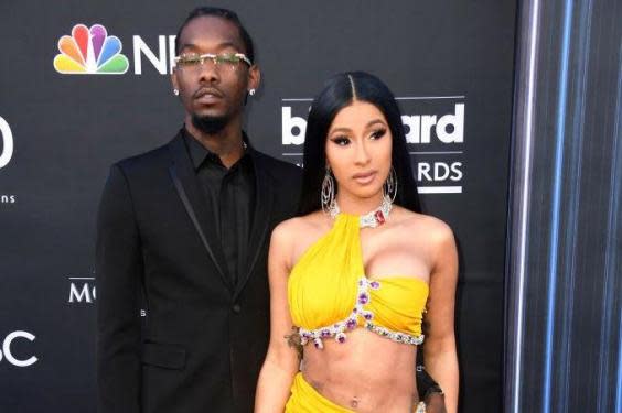 Offset and Cardi B at the Billboard Music Awards (Getty Images)