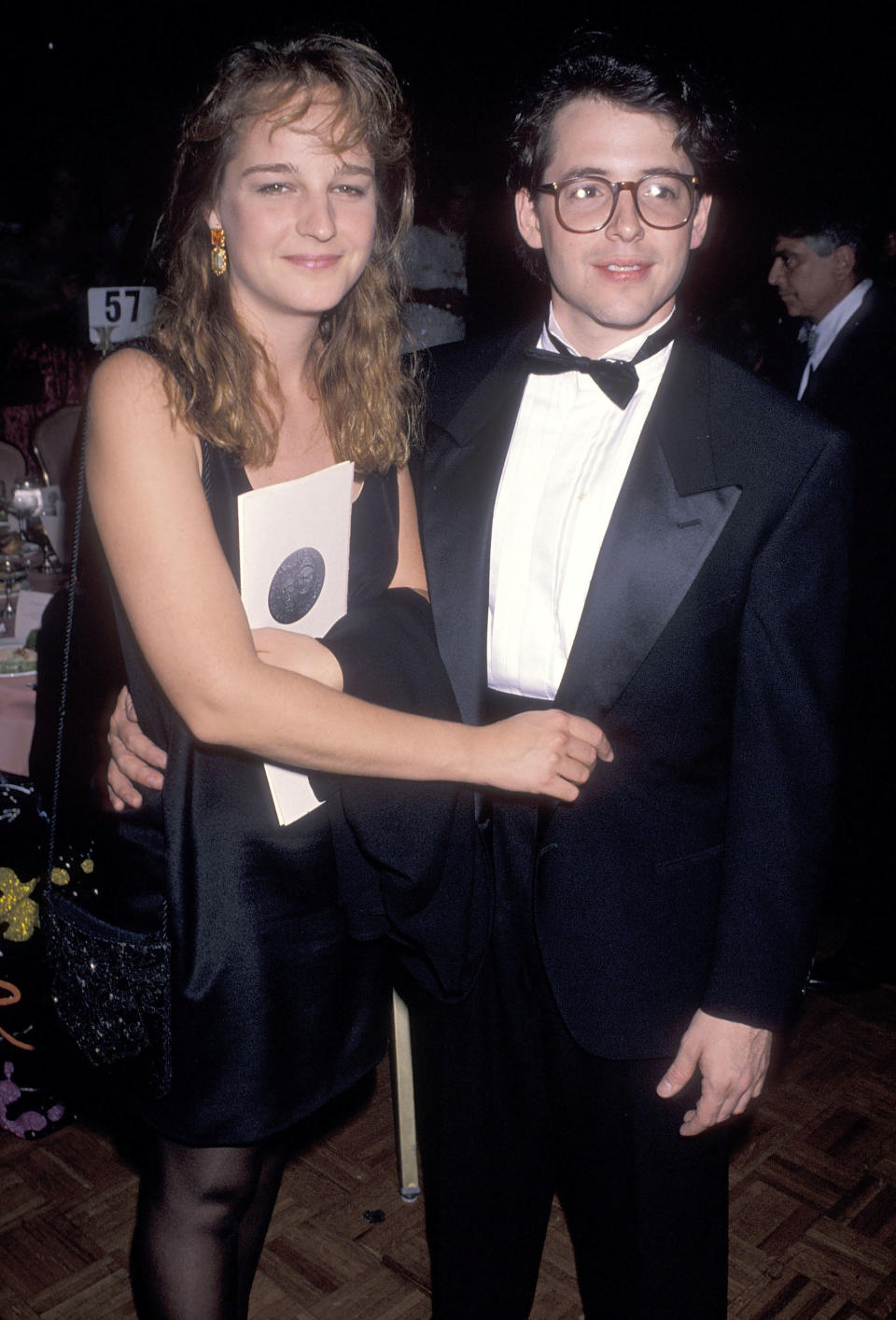 Helen Hunt and Matthew Broderick gave love a shot in 1987 and although happily every after wasn't in the cards for the pair, the couple did forge a lifelong friendship. Hunt and Broderick are even comfortable enough with their relationship that <a href="http://articles.nydailynews.com/2008-04-23/gossip/17895768_1_cinema-society-outfit-onstage">they filmed a sex scene together for 2008's "Then She Found Me."</a>