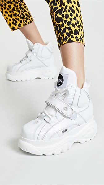 10) Classic Kicks High Top Sneakers