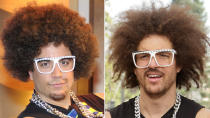 Josh Elliott and LMFAO's Redfoo