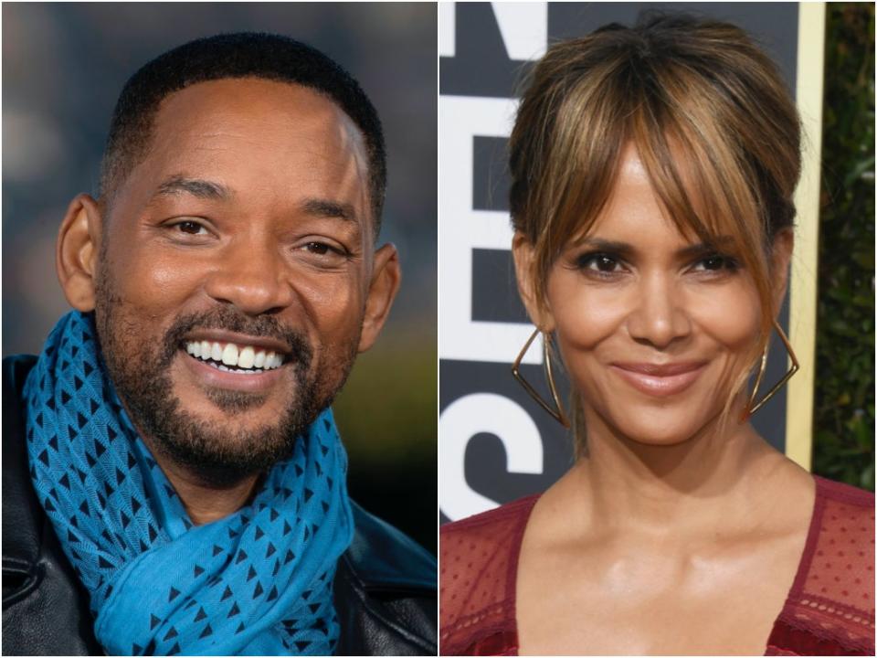 Will Smith and Halle Berry, who he planned to invite into his ‘harem’ of girlfriends (Thomas Samson/Jon Kopaloff/Getty Images)