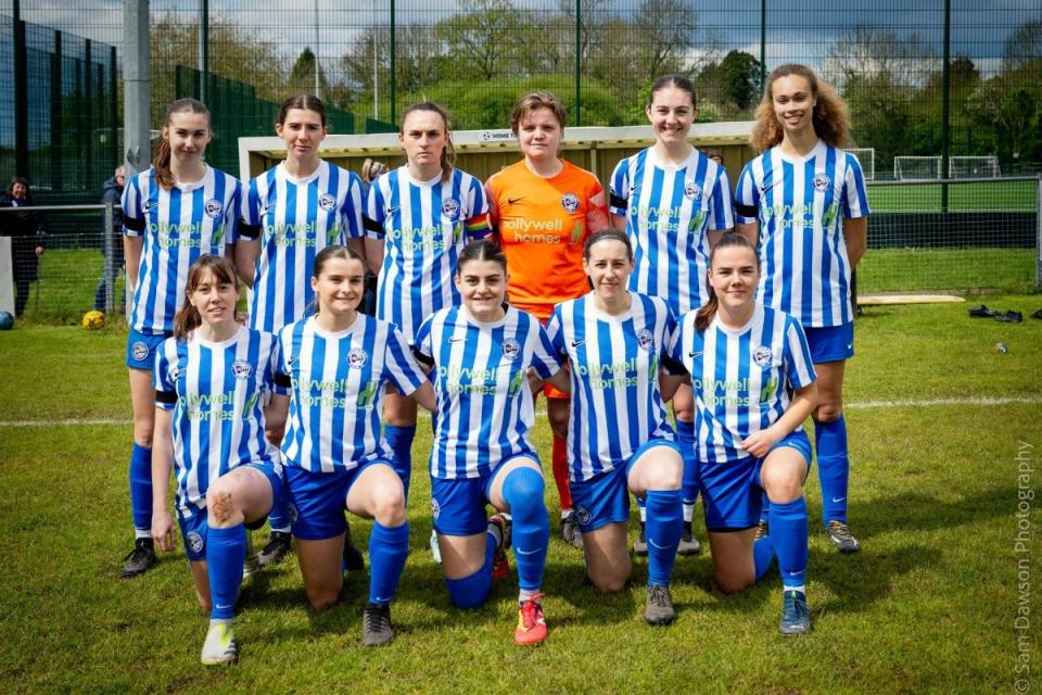 Worcester City Women thrashed its Development Team 7-0 in the WFA County Cup final <i>(Image: Worcester City Women)</i>