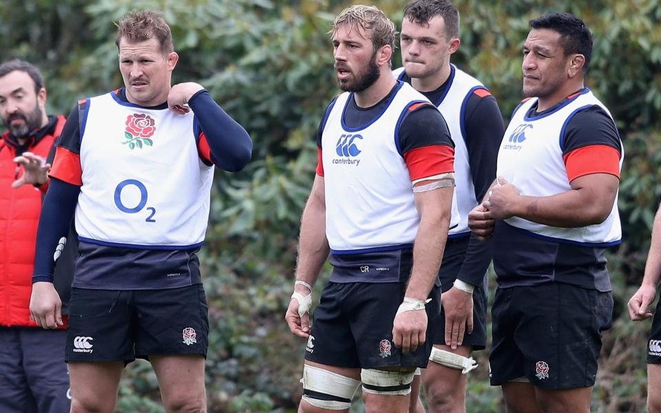 'It isn’t our place to get involved': Captain Dylan Hartley (left) and team-mates will no longer donate £1,000 to their Samoan opponents this weekend - Getty Images Europe