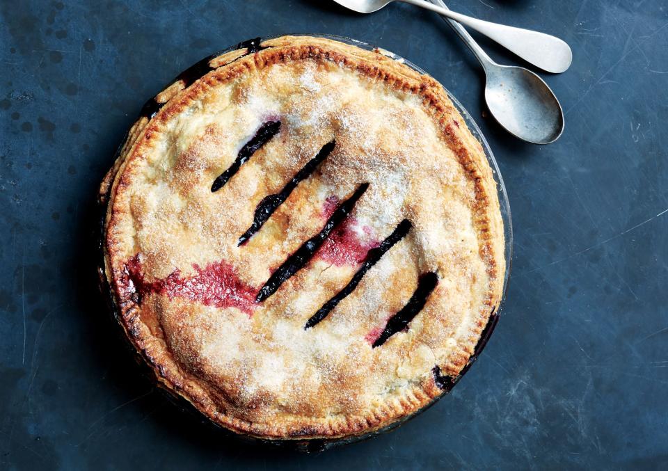 Blueberry-Ginger Double-Crust Pie