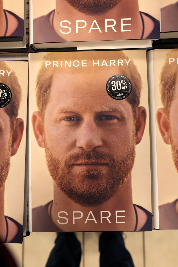 prince harry's controversial memoir goes on sale