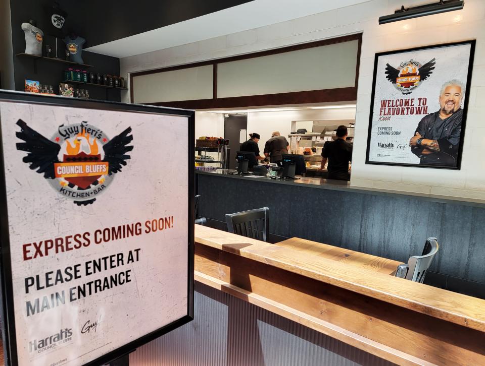 Guy Fieri's Kitchen + Bar in Council Bluffs is opening a grab-and-go casual section.
