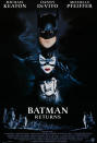 <b>‘Batman Returns’ (1992)</b><br><br> The sequel in 1992 is famous for one very good reason.... the army of penguins! They’re our favourite part of this particular poster. <br><br><b>[Related feature: <a href="http://uk.movies.yahoo.com/the-dark-knight-rises--the-secrets-of-nolan%E2%80%99s-success.html" data-ylk="slk:The Dark Knight Rises - The secrets to Nolan's success;elm:context_link;itc:0;sec:content-canvas;outcm:mb_qualified_link;_E:mb_qualified_link;ct:story;" class="link  yahoo-link">The Dark Knight Rises - The secrets to Nolan's success</a> ]</b>