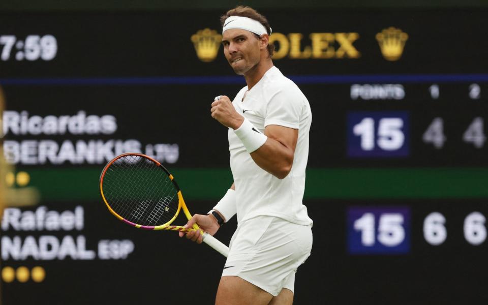 Rafael Nadal vs Ricardas Berankis, Wimbledon 2022 live: Score and latest updates - REUTERS