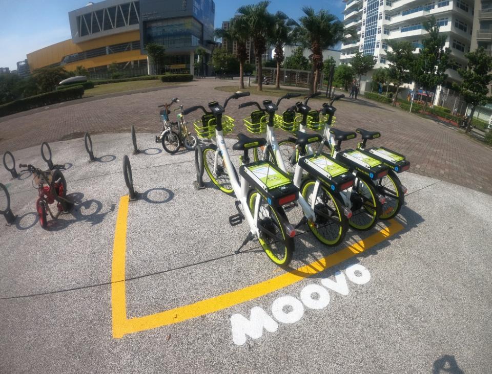 MOOVO共享電動輔助自行車9月7日起調整營運規劃。   圖：新北市交通局提供