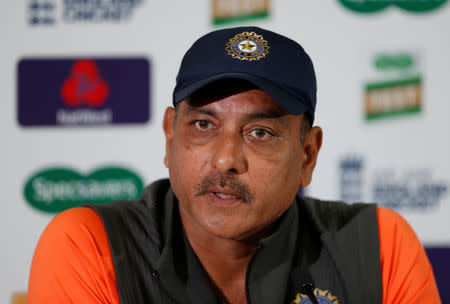 Cricket - India Press Conference - Kia Oval, London, Britain - September 5, 2018 India head coach Ravi Shastri during a press conference Action Images via Reuters/Matthew Childs/Files
