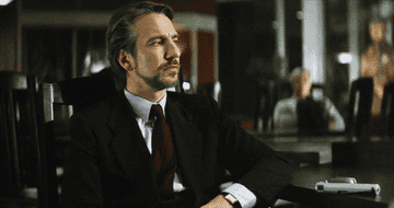 GIF of Alan Rickman in "Die Hard."