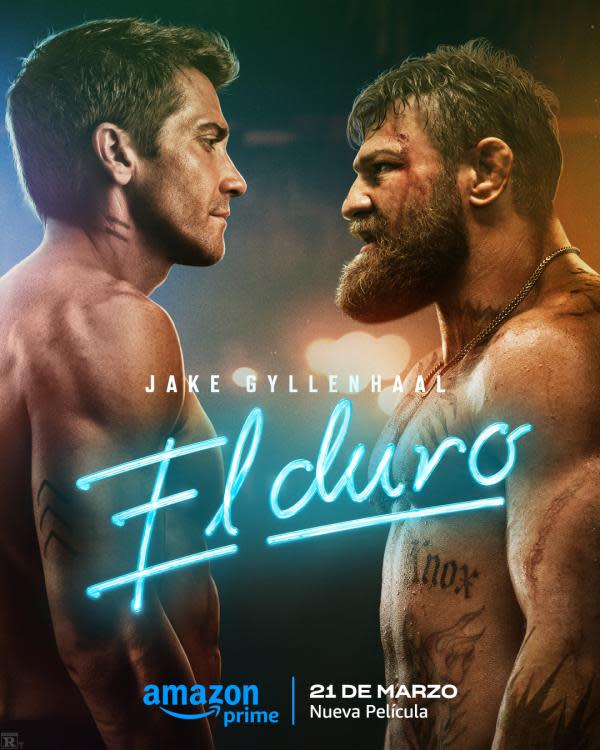 Póster oficial de El Duro (Fuente: Prime Video México)