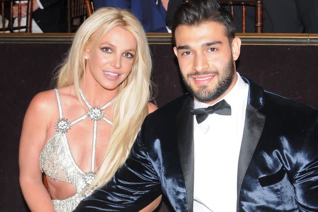 Vivien Killilea/Getty Images Britney Spears and Sam Asghari in 2018
