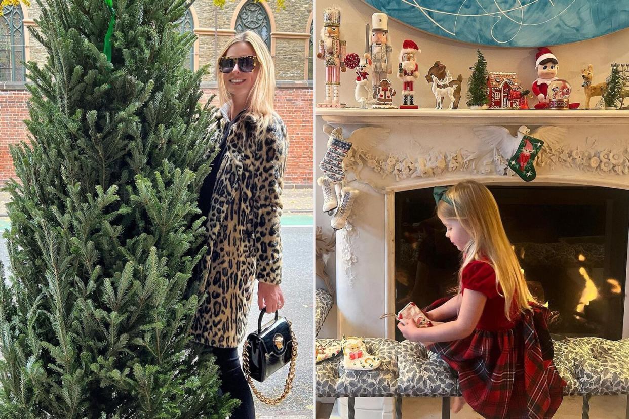 Nicky Hilton Joins Her Kids in Decorating Their Home for the Holidays Over Thanksgiving Weekend