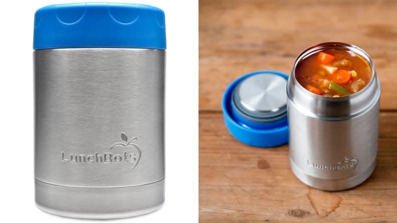 Keep soup or pasta hot until lunchtime, with this insulated thermos.