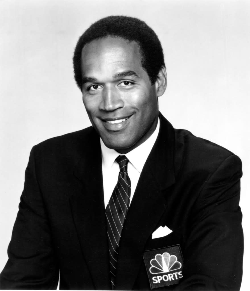 Simpson was also an NFL analyst for NBC Sports. ©NBC/Courtesy Everett Collection