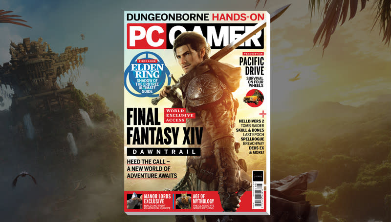  PC Gamer magazine Final Fantasy XIV: Dawntrail. 