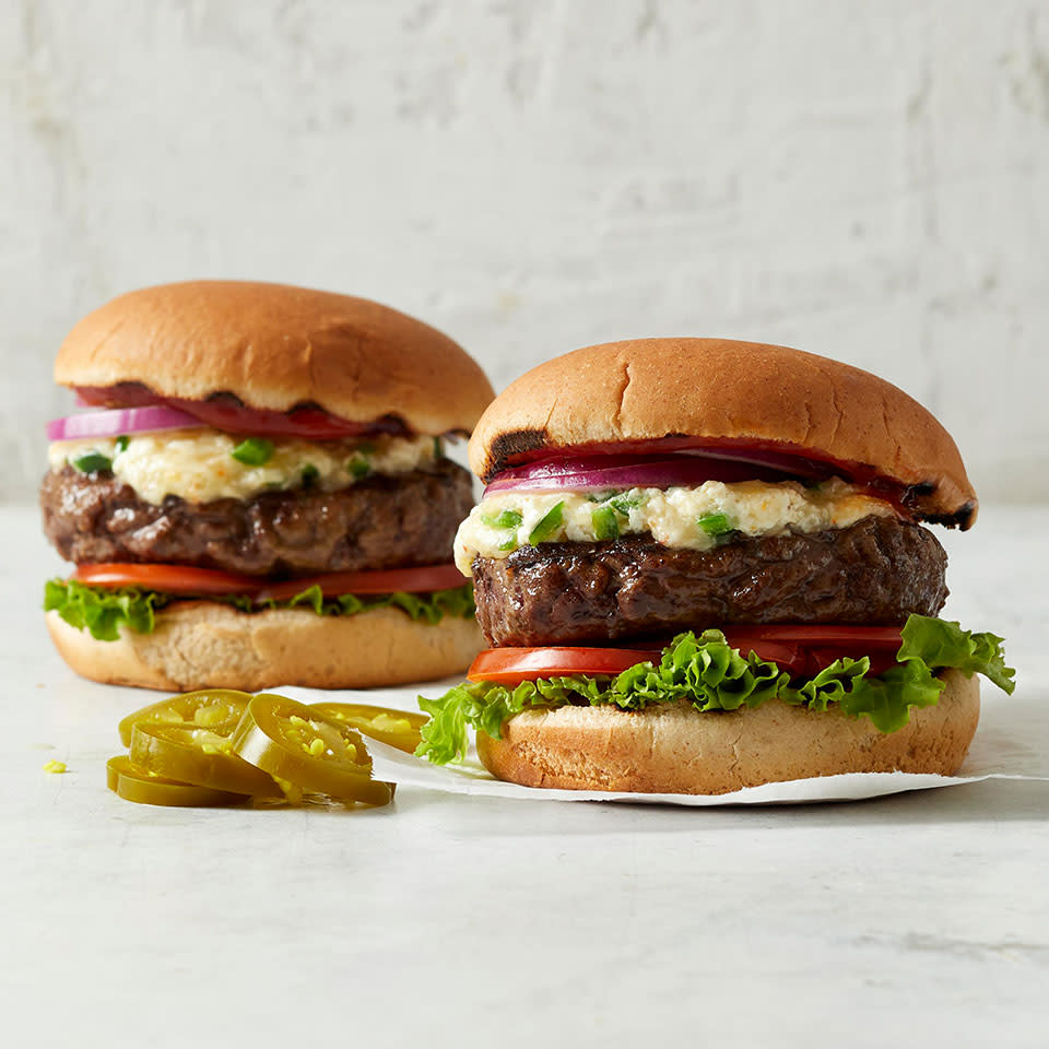 Jalapeño Popper Burgers