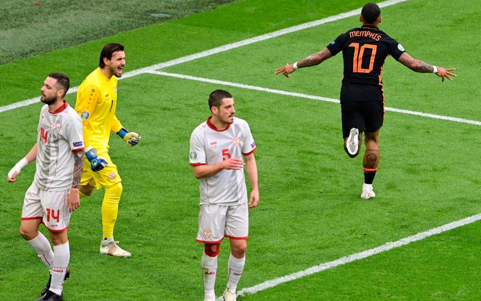 North Macedonia vs Netherlands, Euro 2020 live: score and latest updates from Group C - GETTY IMAGES