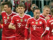 Durch Tore von Mandzukic, Müller, Ribéry und Schweinsteiger erreichen die Bayern das Finale. Foto: Sven Hoppe