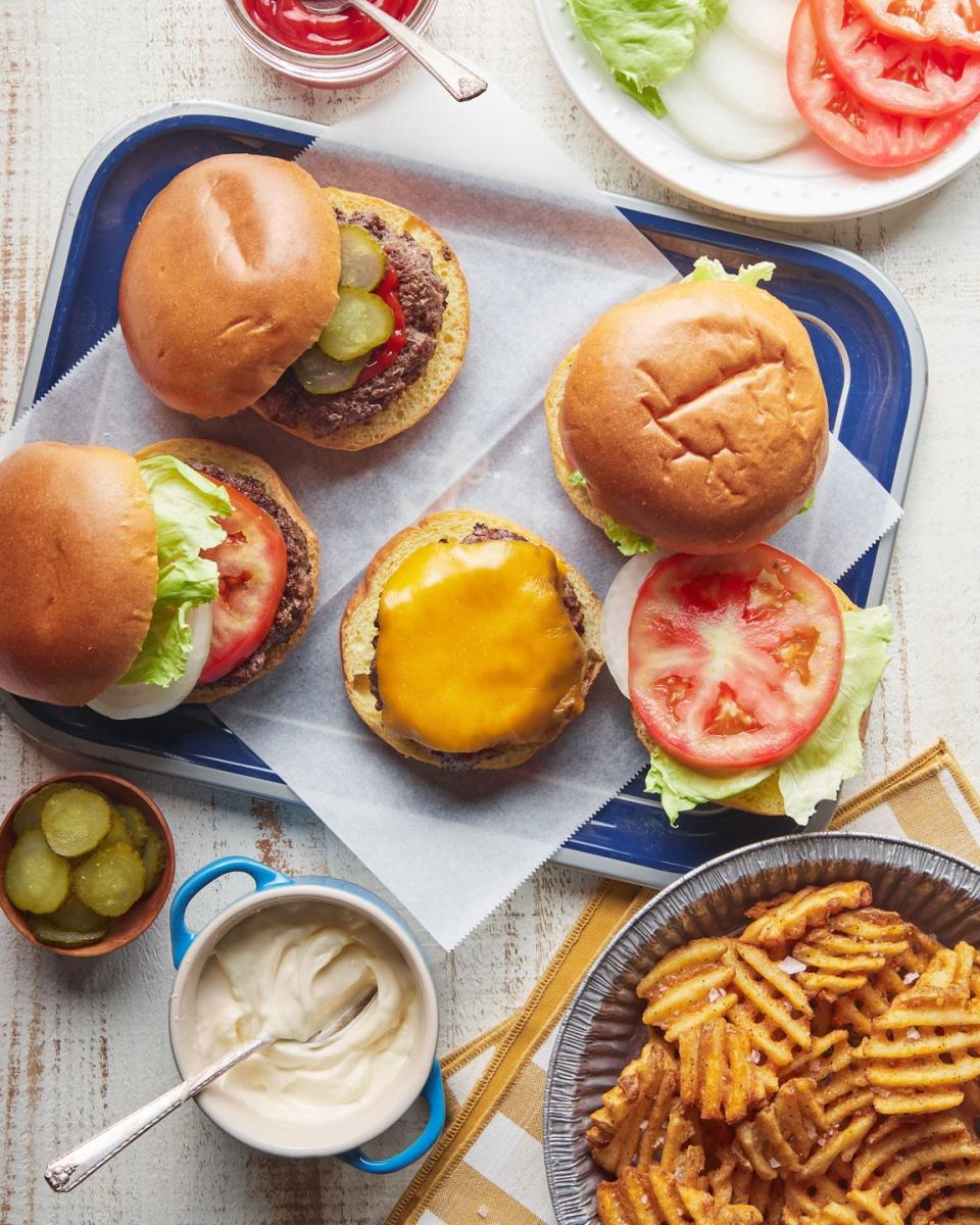 stovetop cheeseburger