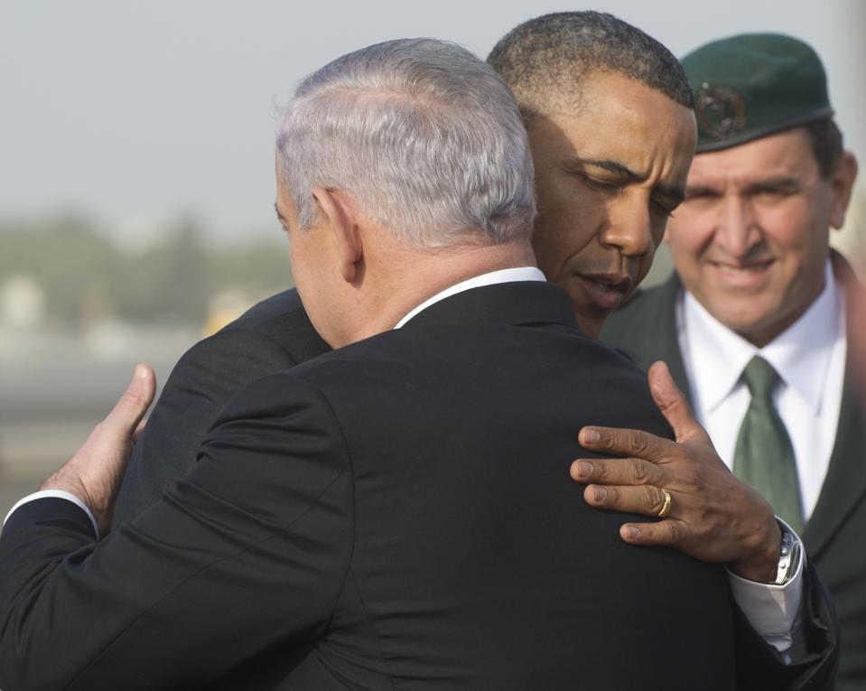 Obama l'Israëlien. AFP