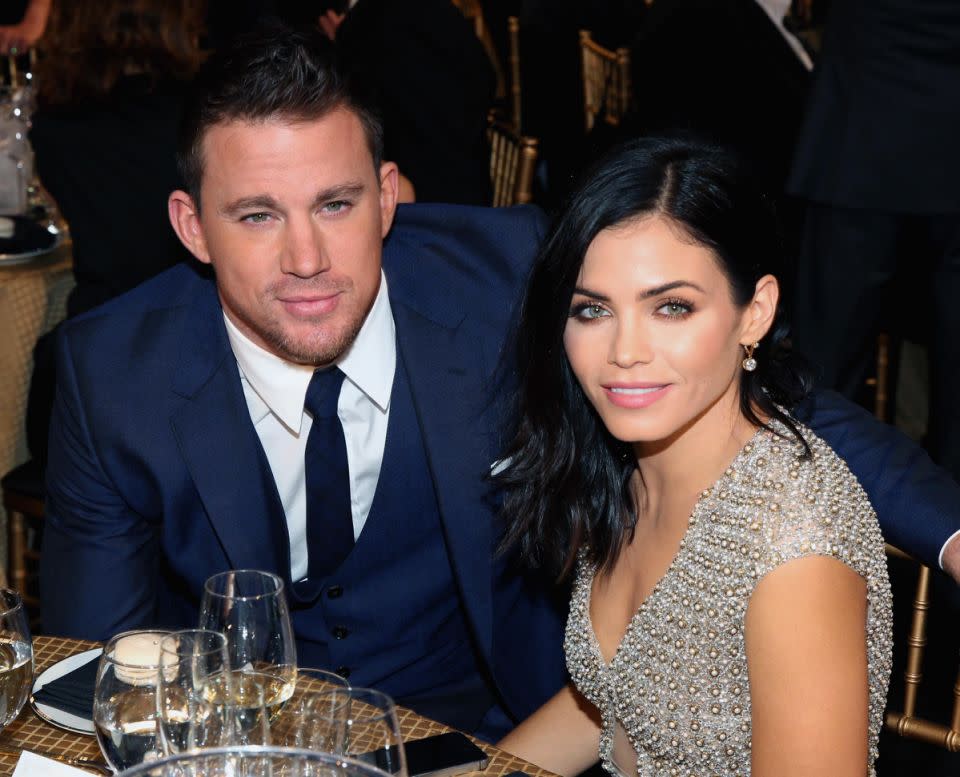 Channing and wife Jenna have been married for eight years. Source: Getty