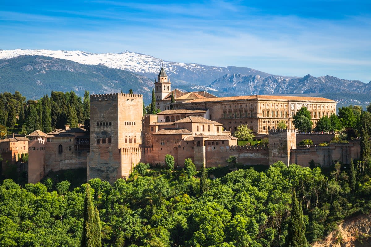 Granada’s Alhambra Palace, Spain (Getty Images/iStockphoto)