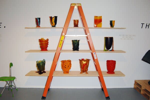 Pesce vases at the Italian Cultural Institute of Los Angeles in 2010