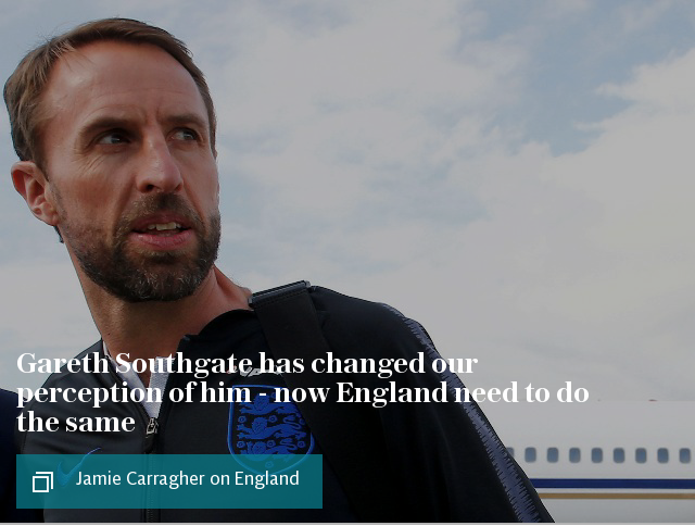 Carragher on Southgate