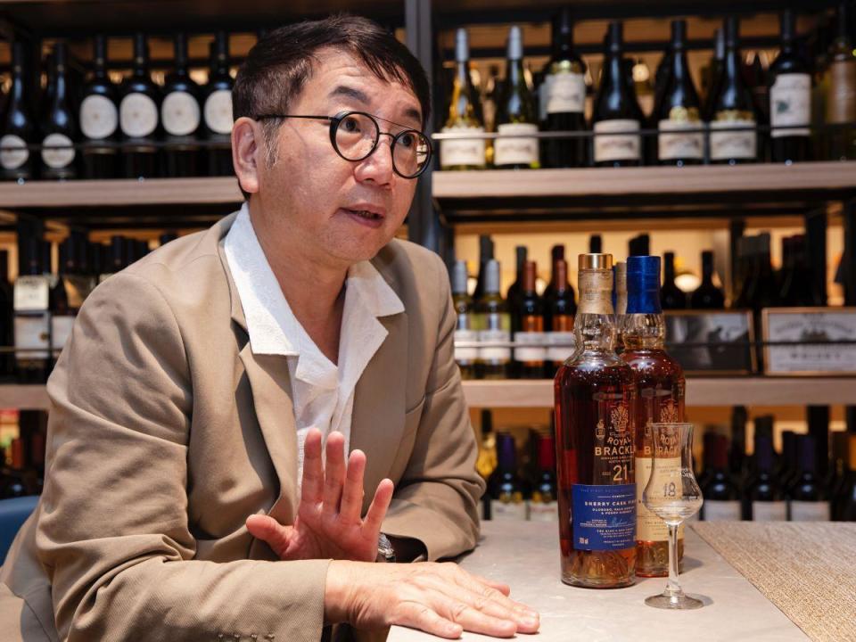「皇家柏克萊」台灣代理商「大盛酒品」總經理Ivan Chang張德武。（攝影：游銘元）
